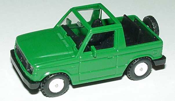 Foto 1:87 Mitsubishi Pajero Cabrio grün Rietze