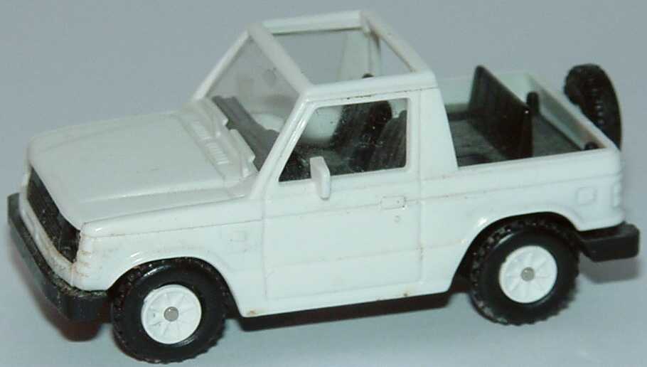 Foto 1:87 Mitsubishi Pajero Cabrio weiß Rietze