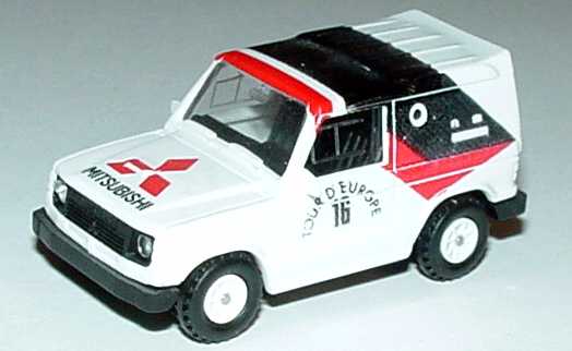 Foto 1:87 Mitsubishi Pajero Rallye Tour de Europe NR.16 Rietze