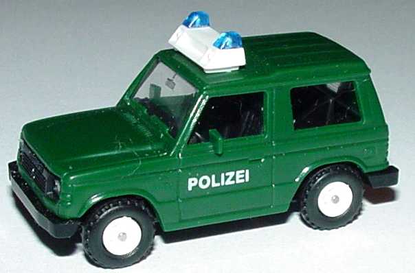 Foto 1:87 Mitsubishi Pajero kurz Polizei dunkelgrün Rietze