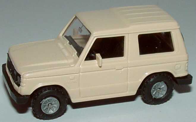 Foto 1:87 Mitsubishi Pajero kurz beige Rietze 10180