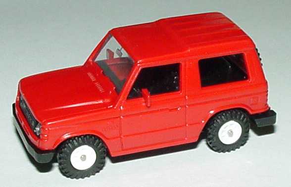 Foto 1:87 Mitsubishi Pajero kurz rot Rietze 10180