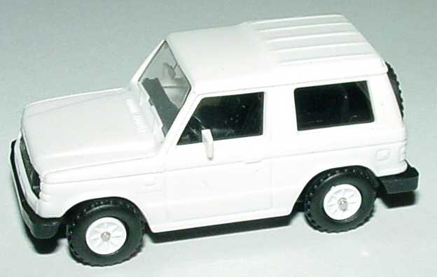 Foto 1:87 Mitsubishi Pajero kurz weiß Rietze 10180