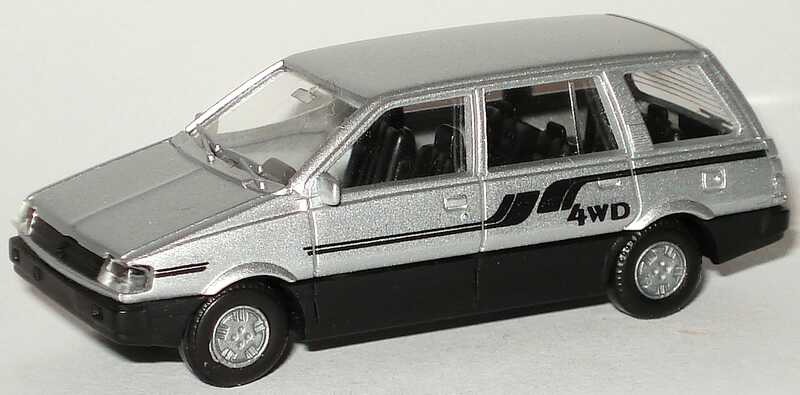 Foto 1:87 Mitsubishi Space Wagon silber-met. 4WD Rietze