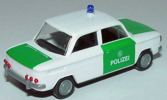 Foto 1:87 NSU TT Polizei weiß/grün euromodell 07302