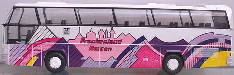 Foto 1:87 Neoplan Cityliner Frankenland Reisen Design Stadt Rietze