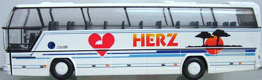 Foto 1:87 Neoplan Cityliner Herz Rietze