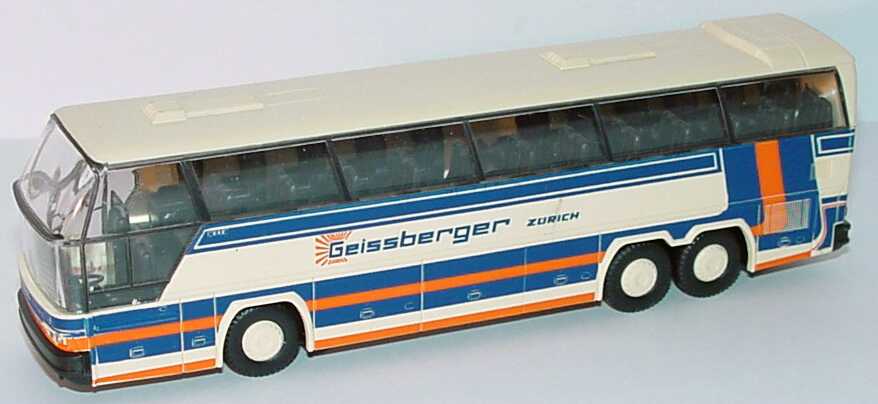 Foto 1:87 Neoplan Cityliner alt 3a Geissberger, Zürich Rietze 0080