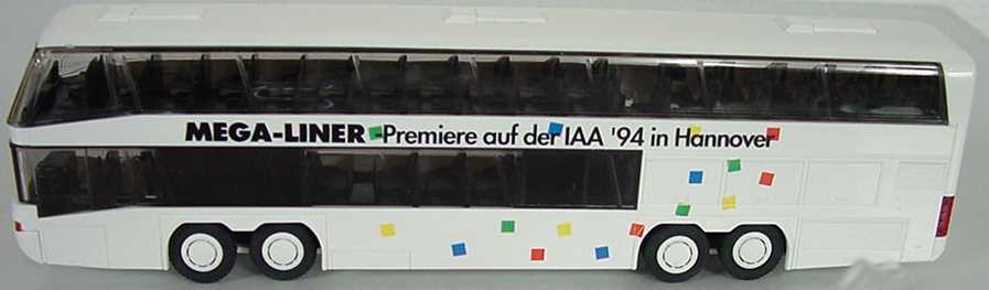 Foto 1:87 Neoplan Megaliner MEGA-LINER - Premiere auf der IAA ´94 in Hannover Rietze