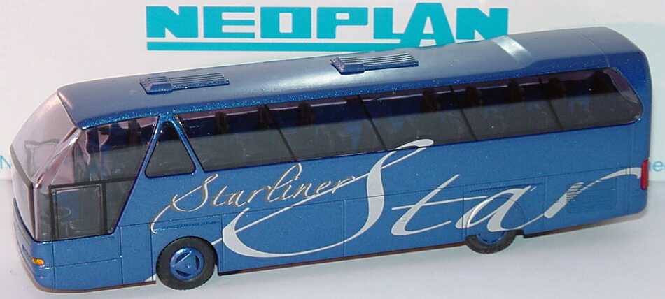 Foto 1:87 Neoplan Starliner Starliner blau-met. (Neoplan) Rietze FM600005-00