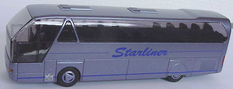 Foto 1:87 Neoplan Starliner Starliner graublau-met. Rietze