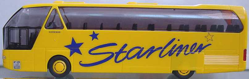 Foto 1:87 Neoplan Starliner gelb Starliner Rietze