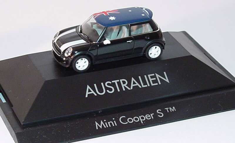 Foto 1:87 Mini Cooper S (R53) Länder-Mini Australien herpa 101479