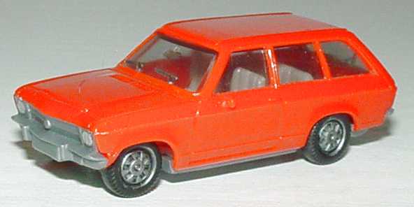 Foto 1:87 Opel Ascona A Voyage rotorange, Chassis grau herpa 2001