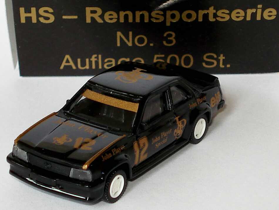 Foto 1:87 Opel Ascona B 400 JPS John Player Special Nr.12 (HS-Rennsportserie No. 3) euromodell