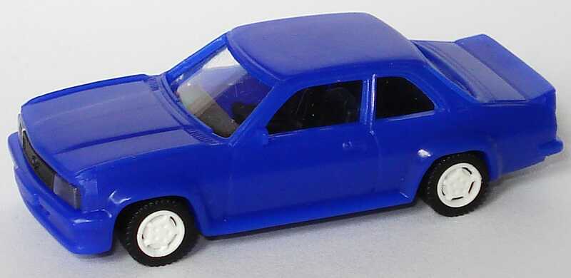 Foto 1:87 Opel Ascona B 400 blau euromodell