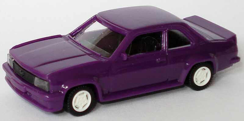 Foto 1:87 Opel Ascona B 400 violett euromodell