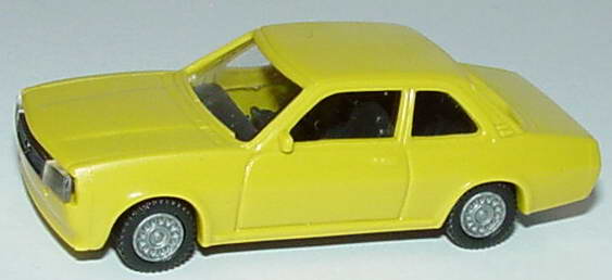 Foto 1:87 Opel Ascona B Sport currygelb euromodell