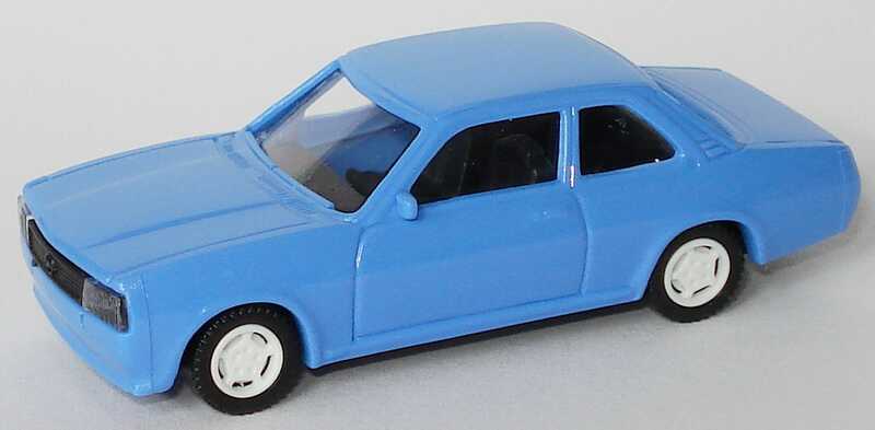 Foto 1:87 Opel Ascona B Sport himmelblau euromodell