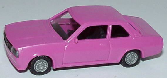 Foto 1:87 Opel Ascona B Sport pink euromodell