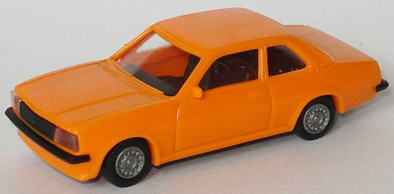 Foto 1:87 Opel Ascona B apricotorange euromodell