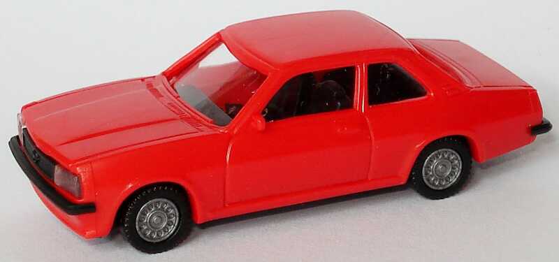 Foto 1:87 Opel Ascona B himbeerrot euromodell