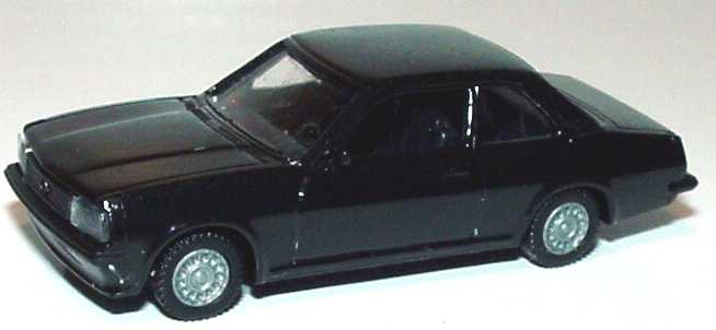 Foto 1:87 Opel Ascona B schwarz euromodell