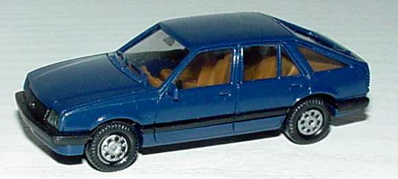 Foto 1:87 Opel Ascona C Fließheck dunkelblau herpa 2032