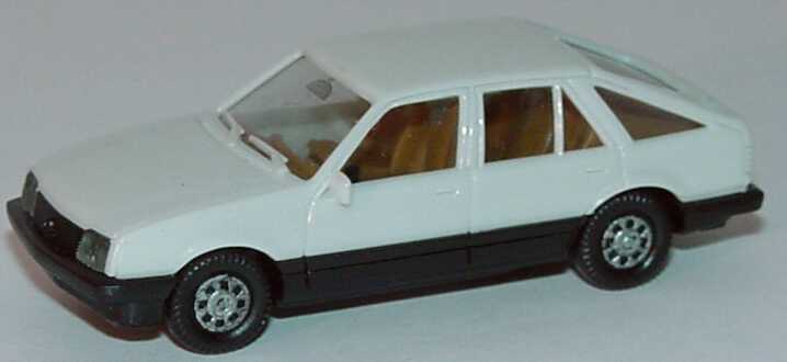 Foto 1:87 Opel Ascona Fließheck SR altweiß herpa 2033