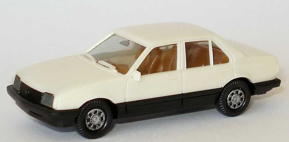 Foto 1:87 Opel Ascona Stufenheck SR weiß herpa 2033