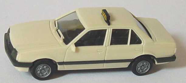 Foto 1:87 Opel Ascona Stufenheck Taxi (Felgen nicht original) herpa