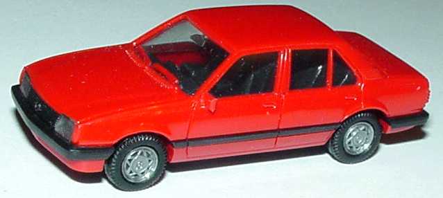 Foto 1:87 Opel Ascona Stufenheck rot herpa 2034
