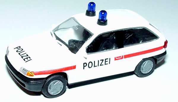 Foto 1:87 Opel Astra 3türig Polizei Österreich Rietze 50481
