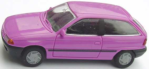 Foto 1:87 Opel Astra 3türig pink Rietze 10470