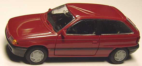 Foto 1:87 Opel Astra 3türig weinrot Rietze 10470