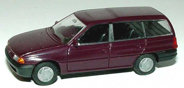 Foto 1:87 Opel Astra Caravan brombeer Rietze 10480