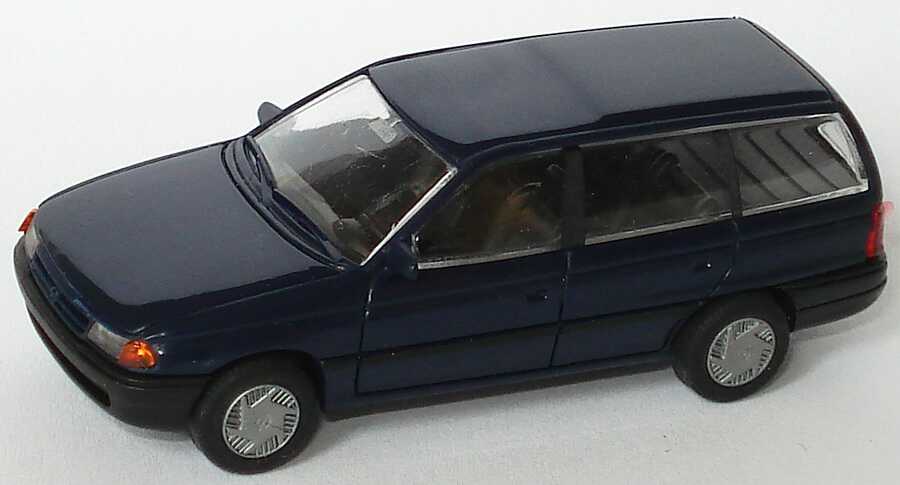 Foto 1:87 Opel Astra Caravan dunkelblau Rietze 10480