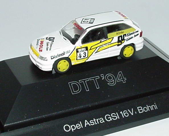Foto 1:87 Opel Astra GSi DTT 1994 Wolf Nr.43, Bohni Rietze 90119