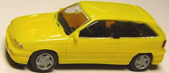 Foto 1:87 Opel Astra GSi gelb Rietze 10490