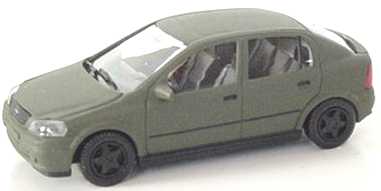 Foto 1:87 Opel Astra G olivgrün Bundeswehr Wiking