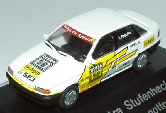 Foto 1:87 Opel Astra Stufenheck Dellenbach, Agip Nr.58 L. Pagotto (DTM 1993) Rietze 90107
