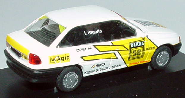 Foto 1:87 Opel Astra Stufenheck Dellenbach, Agip Nr.58 L. Pagotto (DTM 1993) Rietze 90107