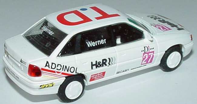Foto 1:87 Opel Astra Stufenheck H&R, T.D Nr.27, Werner (D1 TWC ´94) (ohne PC-Box) Rietze 90114