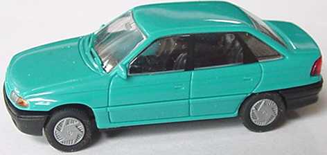 Foto 1:87 Opel Astra Stufenheck blautürkis Rietze