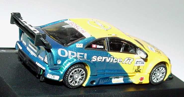 Foto 1:87 Opel Astra V8 Coupé DTM 2002 Opel ServiceFit Nr.18, Menu Schuco 21651