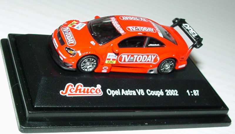 Foto 1:87 Opel Astra V8 Coupé DTM 2002 TV Today Nr.8,  Winkelhock Schuco 21649
