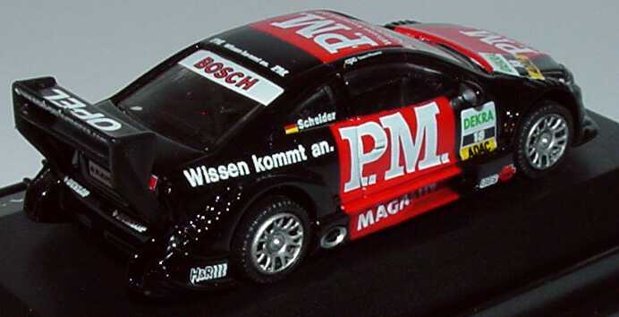 Foto 1:87 Opel Astra V8 Coupé DTM 2003 P.M. Magazin Nr.18, Scheider Schuco 21773