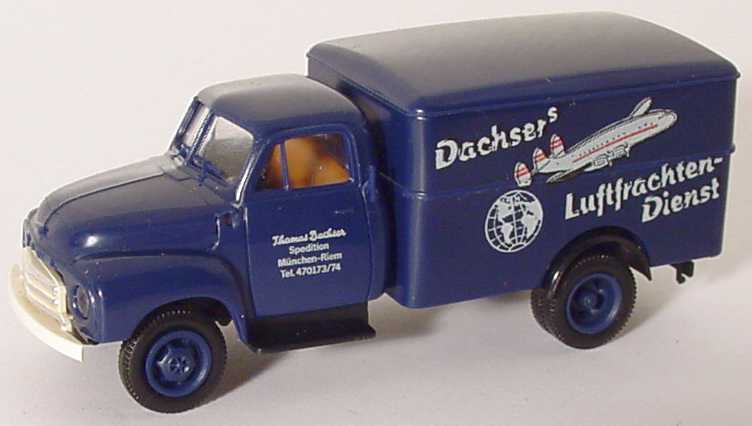 Foto 1:87 Opel Blitz Ko Dachser´s Luftfrachten-Dienst (München-Riem) Brekina 3522