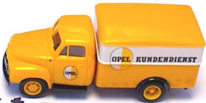 Foto 1:87 Opel Blitz Ko Opel Kundendienst Brekina 3521