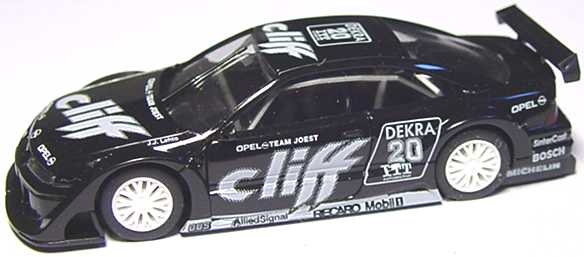 Foto 1:87 Opel Calibra V6 DTM 1995 Joest, Cliff Nr.20, Lehto (nur weißer Vordruck, ohne PC-Box) herpa 036535